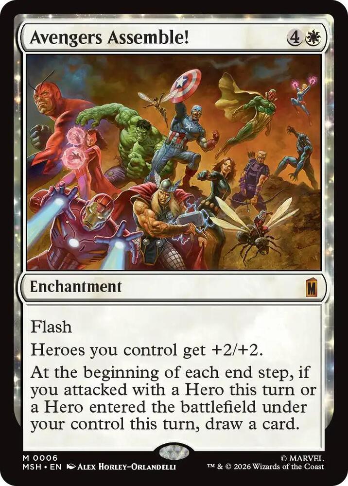 Avengers Assemble! 6 (Marvel Super Heroes)  - Foil | Good Games Adelaide SA