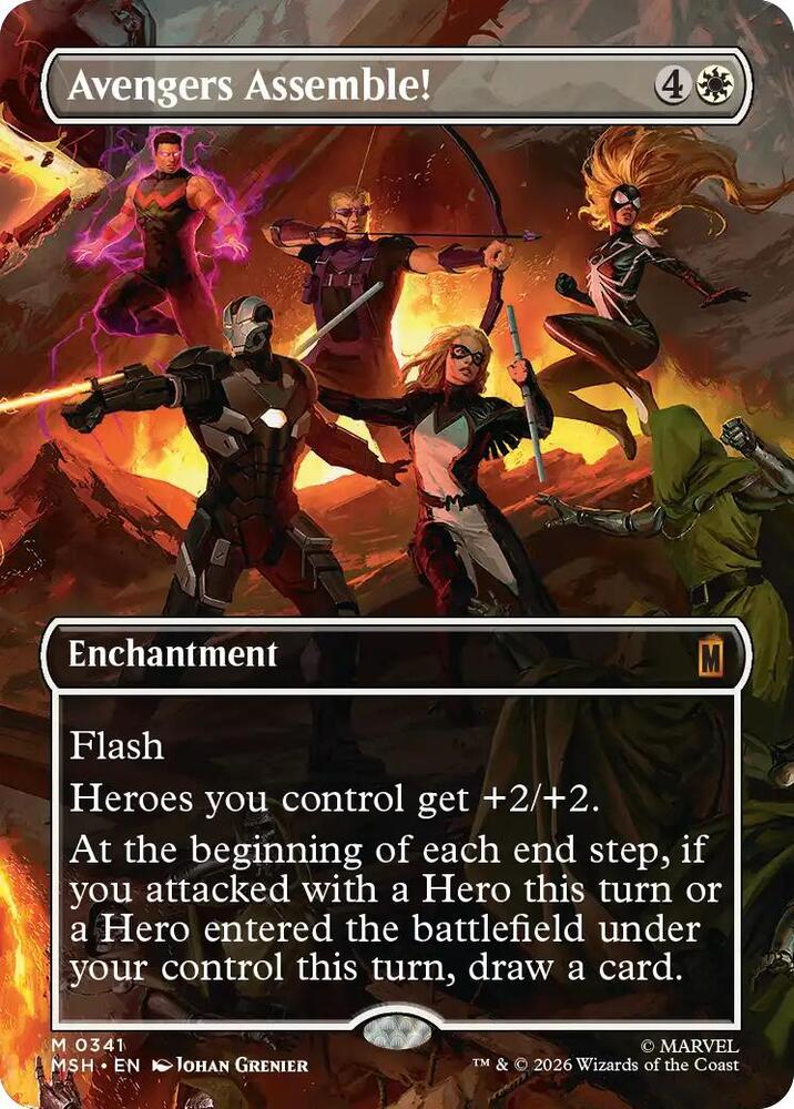 Avengers Assemble! 341 (Marvel Super Heroes)  - Borderless | Good Games Adelaide SA
