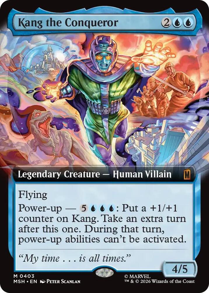 Kang the Conqueror Extended Art 403 (Marvel Super Heroes)  | Good Games Adelaide SA