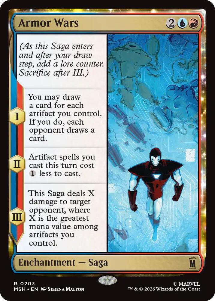 Armor Wars 203 (Marvel Super Heroes)  - Foil | Good Games Adelaide SA