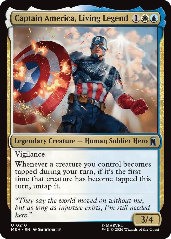 Captain America Living Legend 210 (Marvel Super Heroes)  | Good Games Adelaide SA