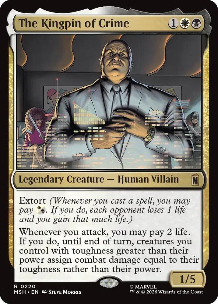 The Kingpin of Crime 220 (Marvel Super Heroes)  | Good Games Adelaide SA