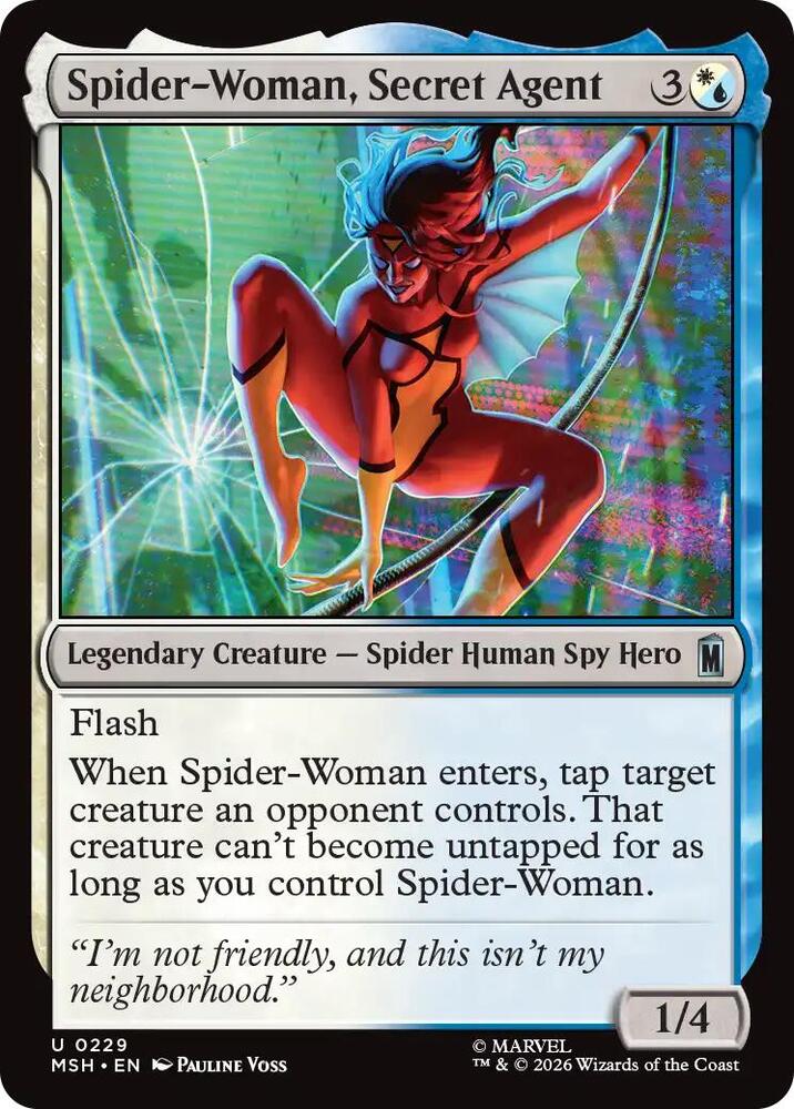 Spider Woman Secret Agent 229 (Marvel Super Heroes)  | Good Games Adelaide SA