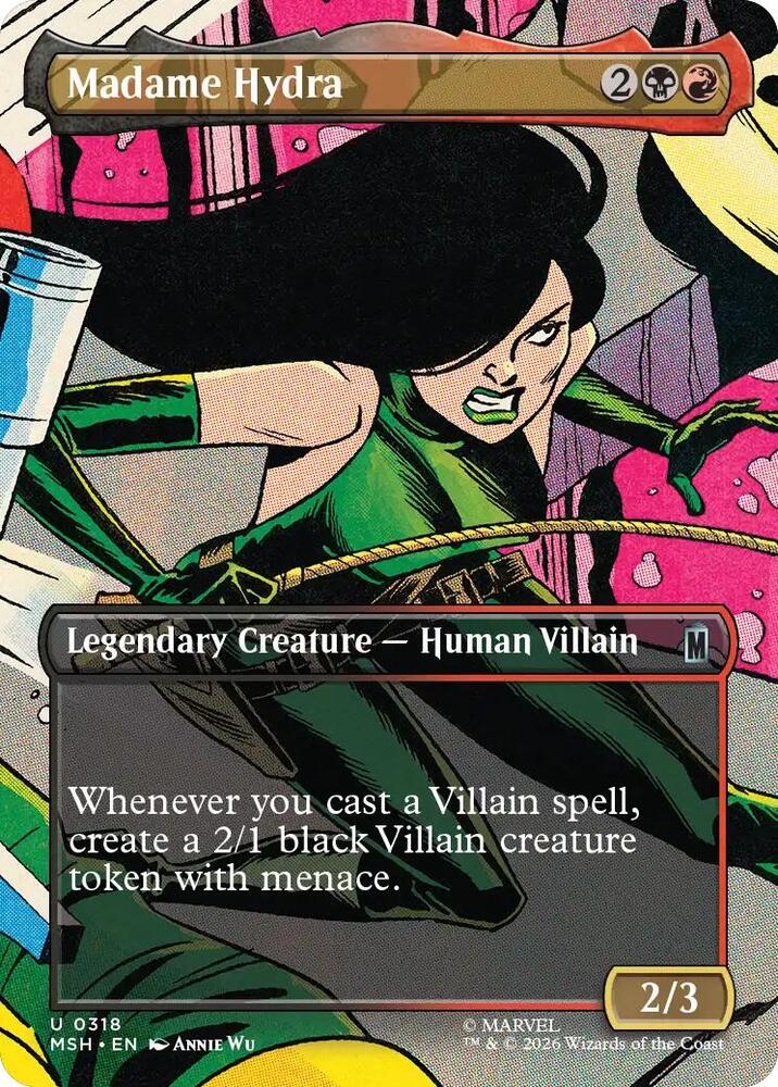 Madame Hydra Borderless 318 (Marvel Super Heroes)  - Foil | Good Games Adelaide SA