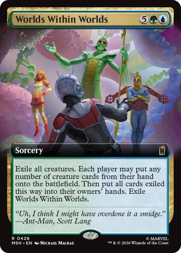 Worlds Within Worlds 426 (Marvel Super Heroes)  - Extended Art | Good Games Adelaide SA