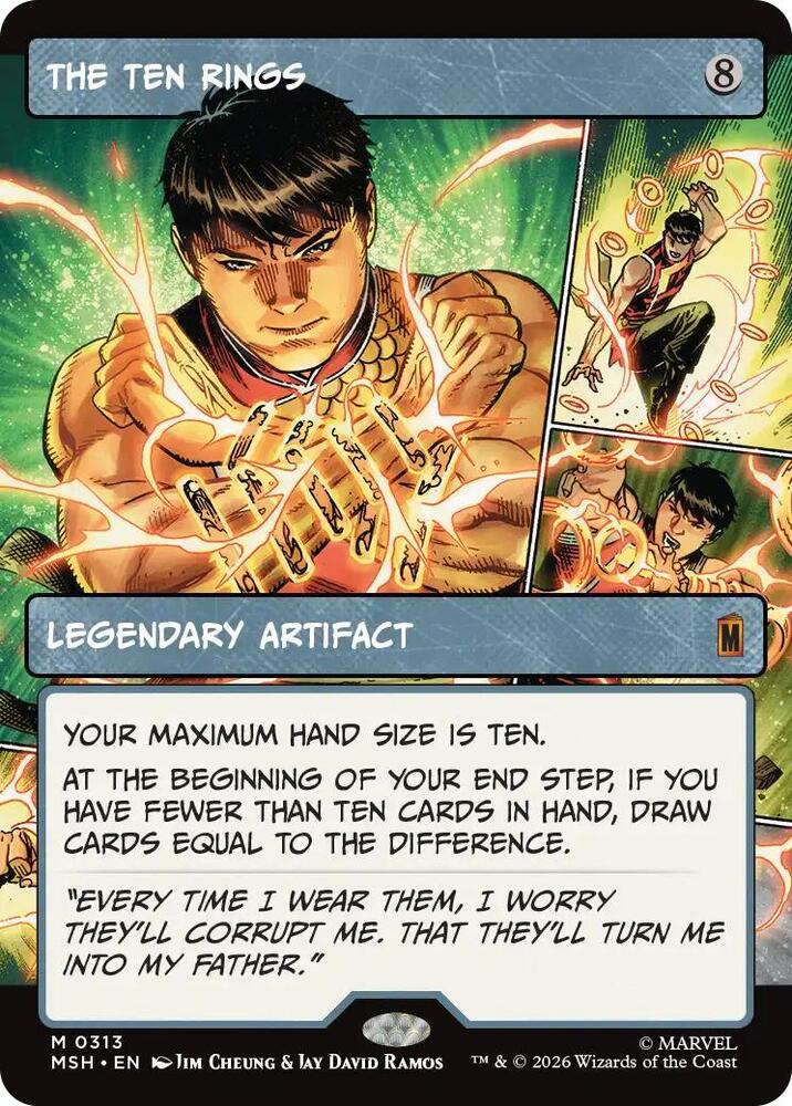The Ten Rings Borderless 313 (Marvel Super Heroes)  | Good Games Adelaide SA