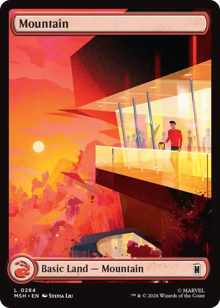 Mountain 0284 284 (Marvel Super Heroes)  - Foil | Good Games Adelaide SA