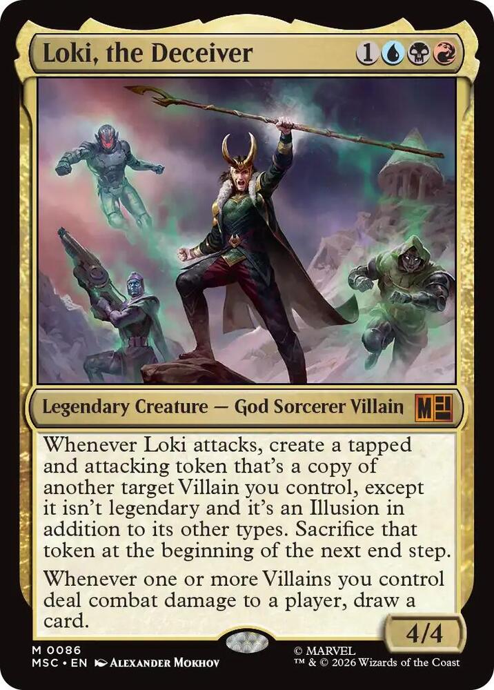 Loki, the Deceiver 86 (Commander: Marvel Super Heroes)  | Good Games Adelaide SA