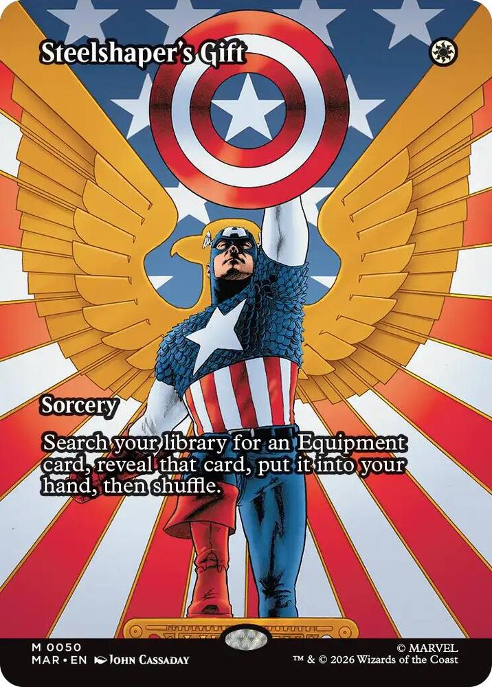 Steelshapers Gift Borderless 50 (Marvel Universe Eternal-Legal)  | Good Games Adelaide SA