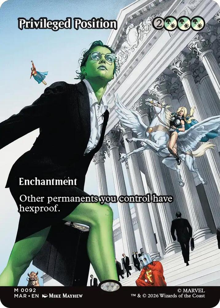 Privileged Position Borderless 92 (Marvel Universe Eternal-Legal)  | Good Games Adelaide SA