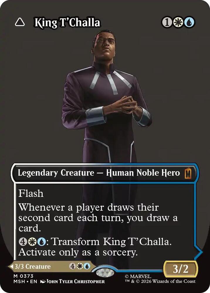 King TChalla Borderless 0373 373 (Marvel Super Heroes)  | Good Games Adelaide SA