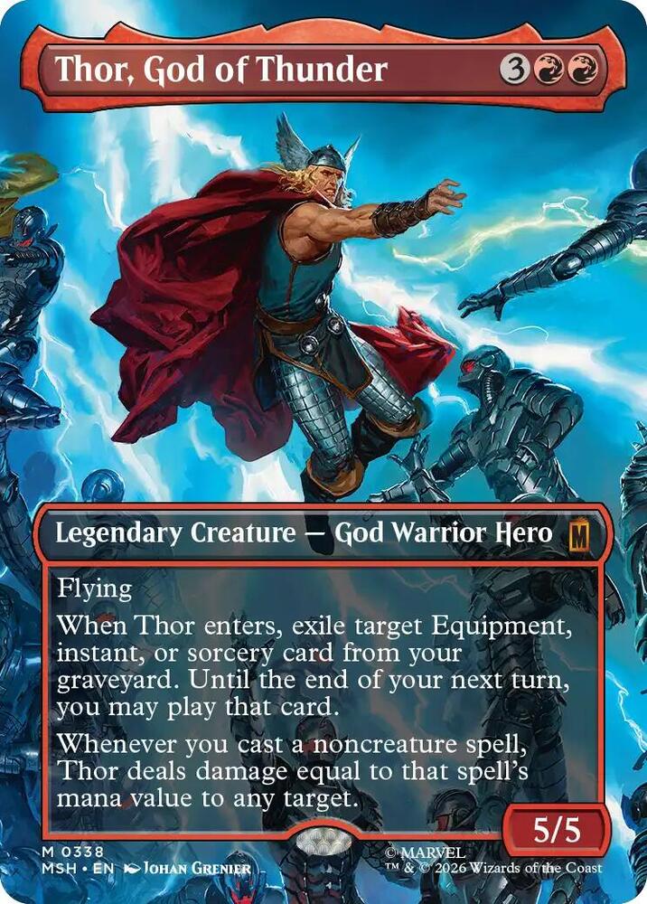 Thor, God of Thunder 338 (Marvel Super Heroes)  - Borderless | Good Games Adelaide SA