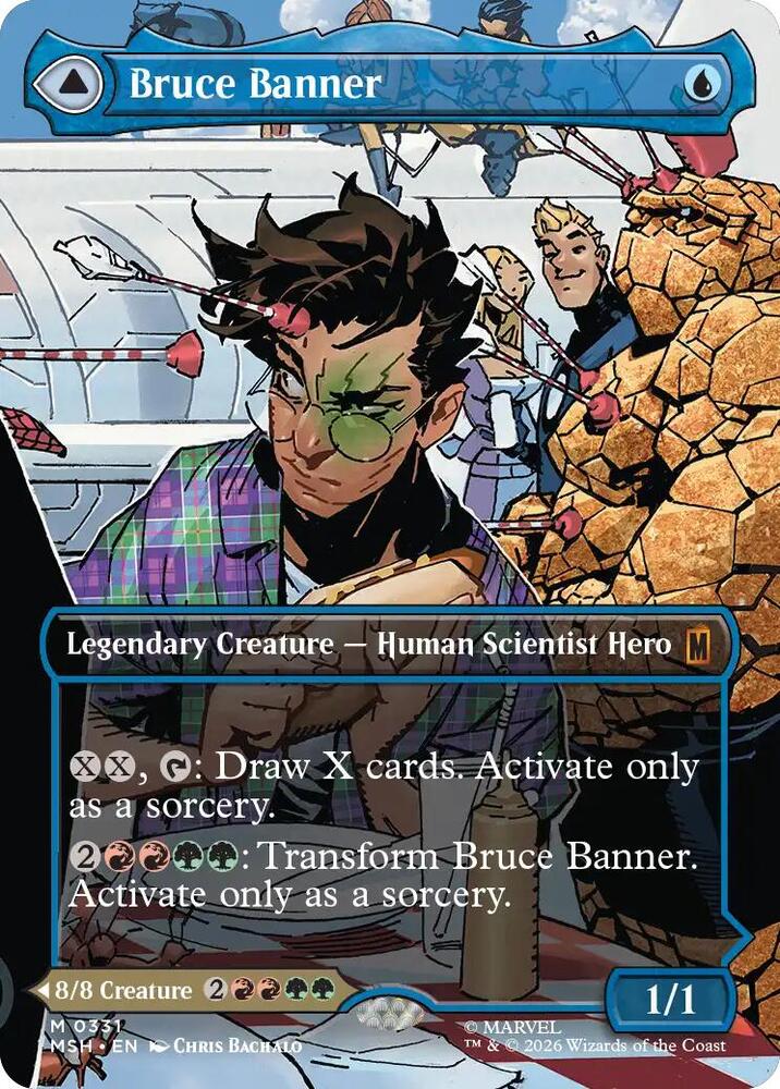 Bruce Banner // The Incredible Hulk 331 (Marvel Super Heroes)  - Borderless | Good Games Adelaide SA