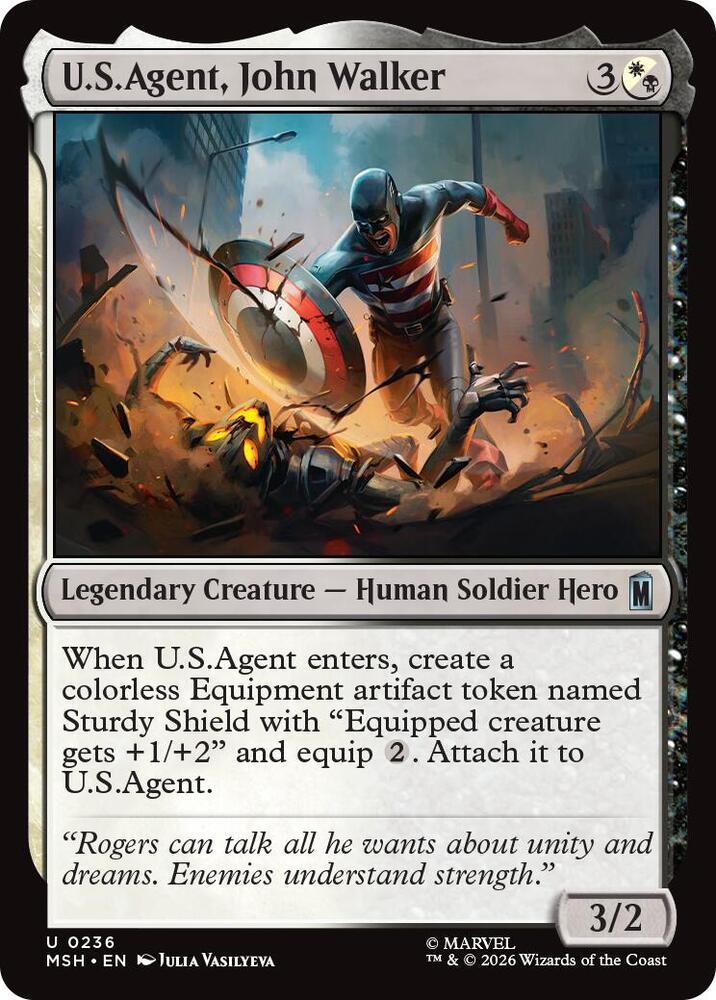 USAgent John Walker 236 (Marvel Super Heroes)  | Good Games Adelaide SA