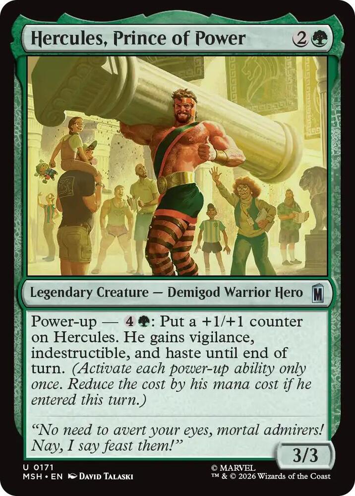 Hercules, Prince of Power 171 (Marvel Super Heroes)  - Foil | Good Games Adelaide SA