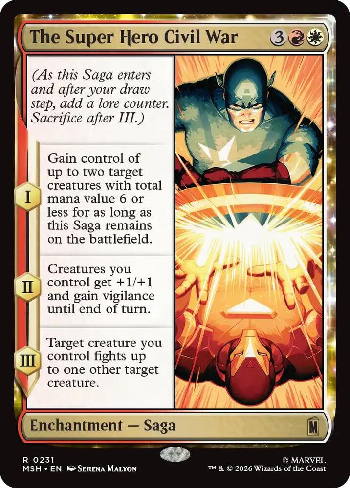 The Super Hero Civil War 231 (Marvel Super Heroes)  | Good Games Adelaide SA
