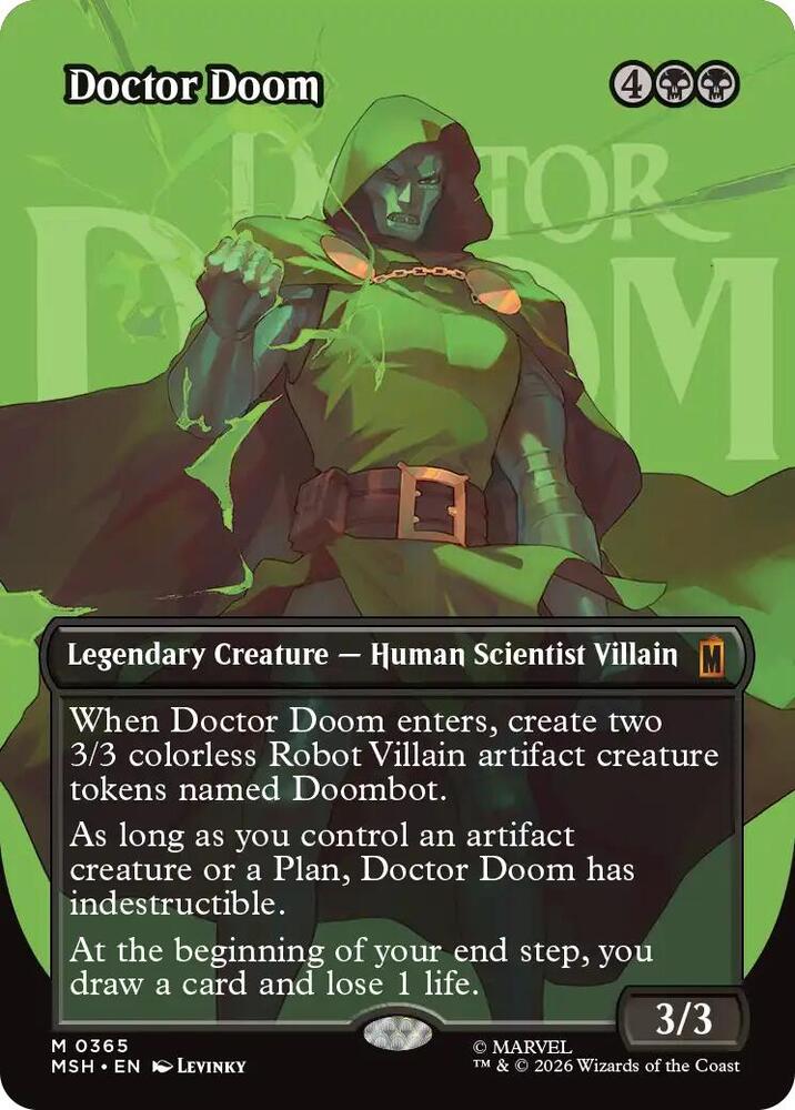 Doctor Doom Borderless 365 365 (Marvel Super Heroes)  | Good Games Adelaide SA
