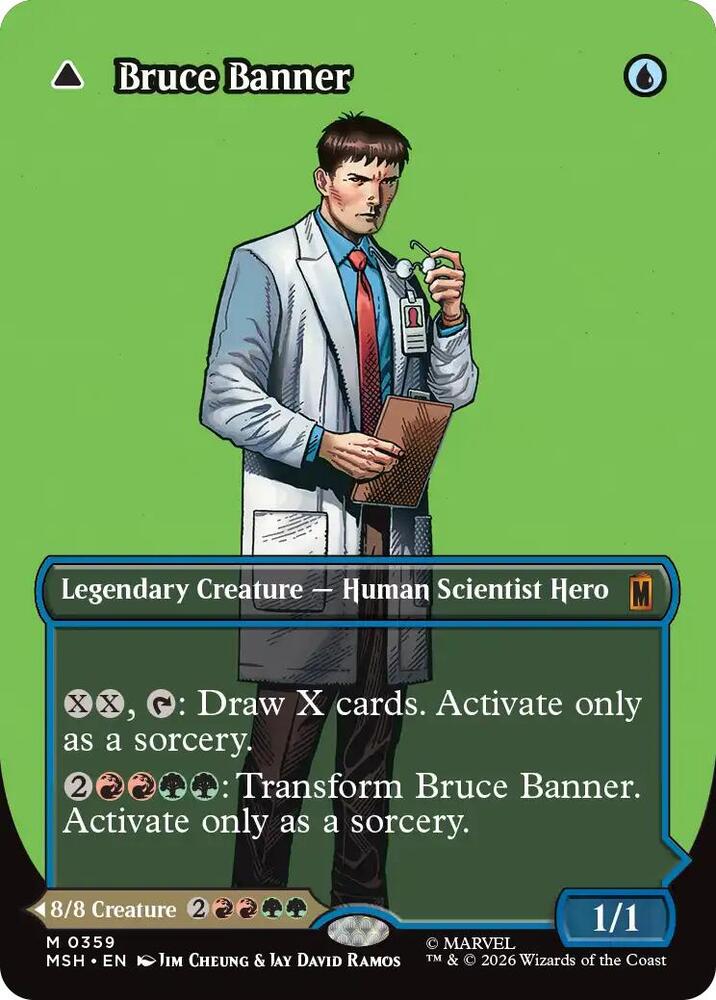Bruce Banner Borderless 0359 359 (Marvel Super Heroes)  | Good Games Adelaide SA