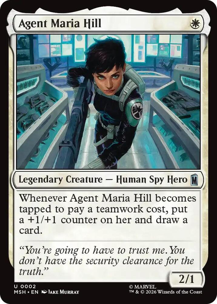 Agent Maria Hill 2 (Marvel Super Heroes)  - Foil | Good Games Adelaide SA
