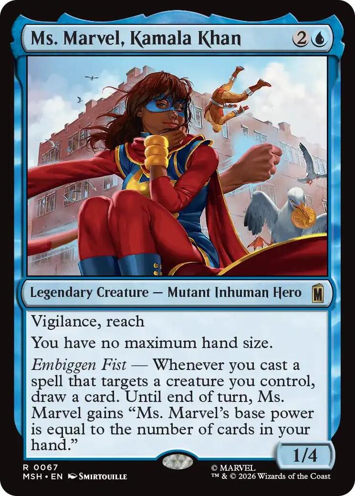 Ms Marvel Kamala Khan 67 (Marvel Super Heroes)  - Foil | Good Games Adelaide SA