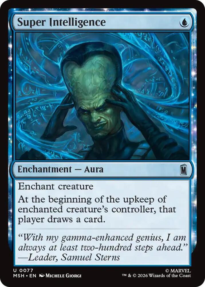 Super Intelligence 77 (Marvel Super Heroes)  - Foil | Good Games Adelaide SA