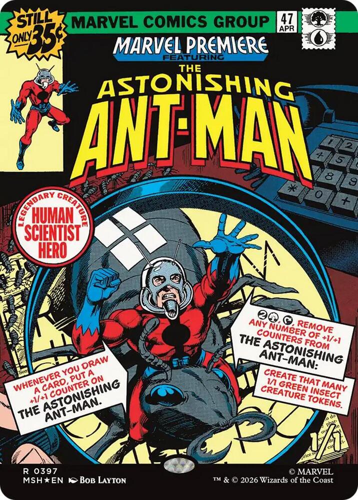 The Astonishing Ant-Man 397 (Marvel Super Heroes)  - Borderless Foil | Good Games Adelaide SA