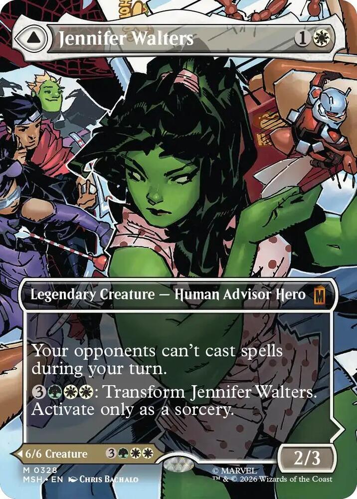 Jennifer Walters Borderless 0328 328 (Marvel Super Heroes)  | Good Games Adelaide SA