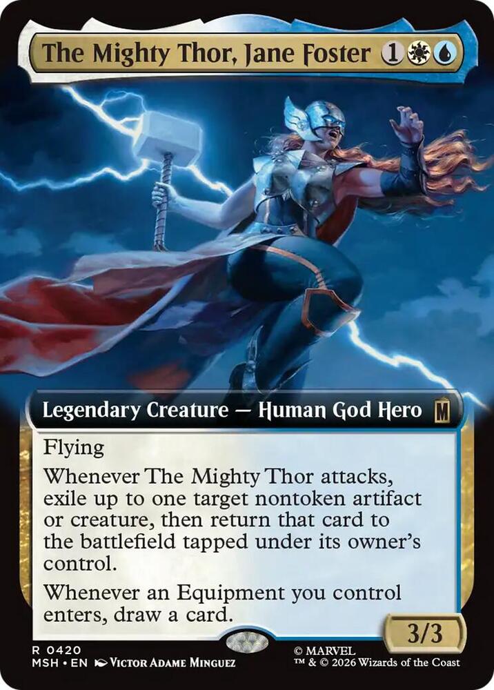 The Mighty Thor Jane Foster Extended Art 420 (Marvel Super Heroes)  | Good Games Adelaide SA