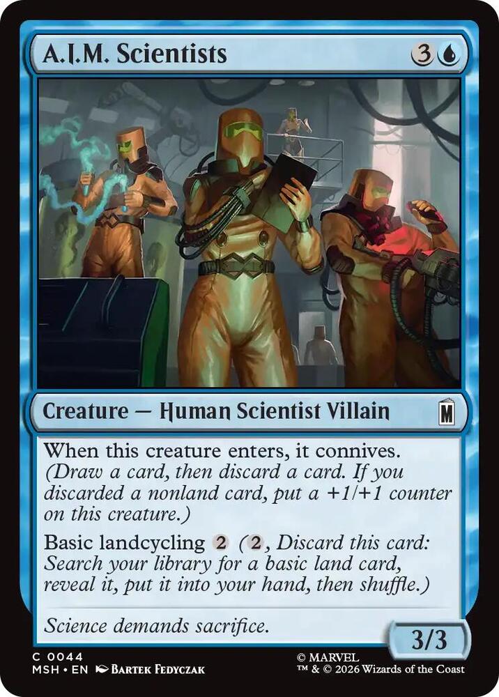 A.I.M Scientists 44 (Marvel Super Heroes)  - Foil | Good Games Adelaide SA