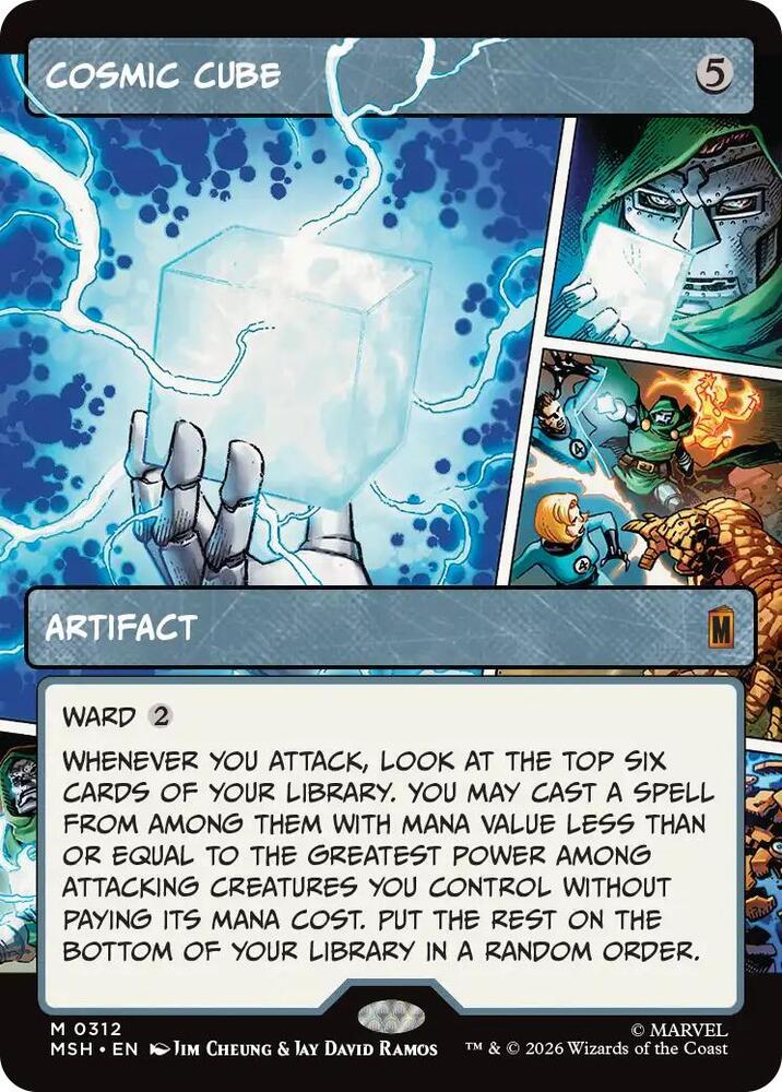 Cosmic Cube Borderless 0312 312 (Marvel Super Heroes)  | Good Games Adelaide SA