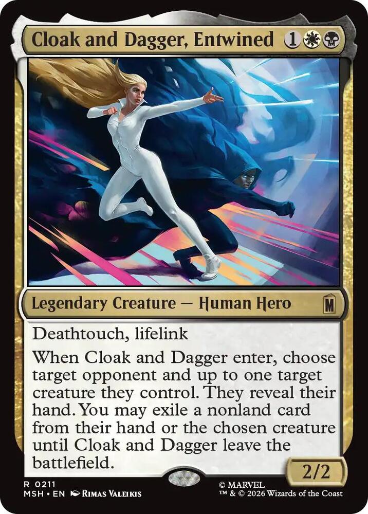 Cloak and Dagger Entwined 211 (Marvel Super Heroes)  | Good Games Adelaide SA