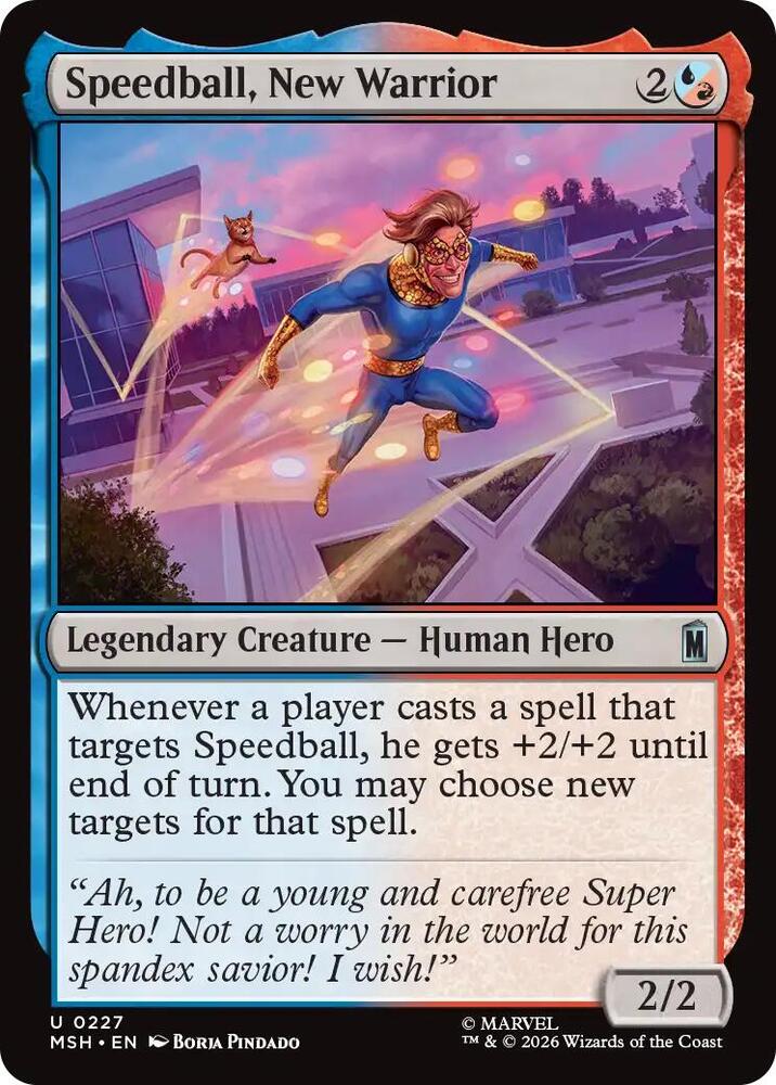 Speedball New Warrior 227 (Marvel Super Heroes)  | Good Games Adelaide SA