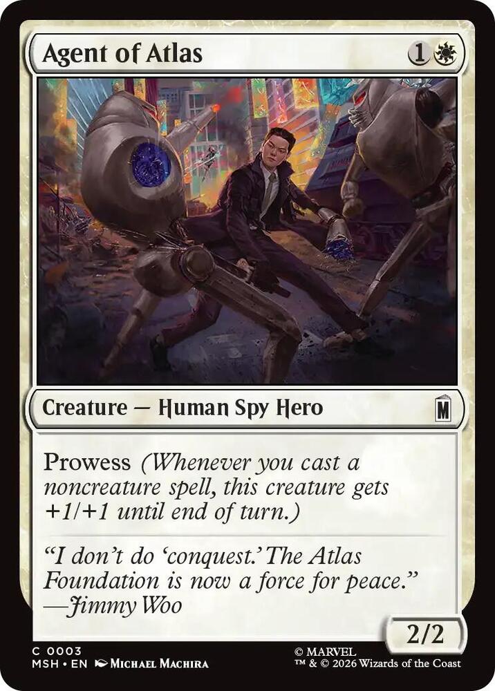Agent of Atlas 3 (Marvel Super Heroes)  - Foil | Good Games Adelaide SA