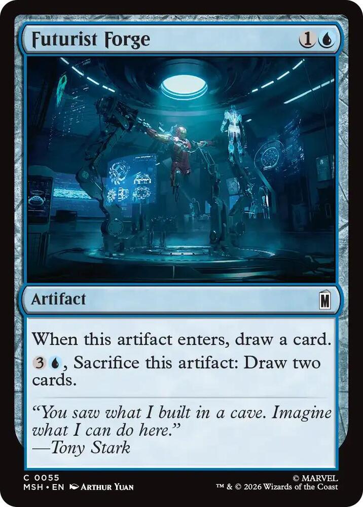 Futurist Forge 55 (Marvel Super Heroes)  - Foil | Good Games Adelaide SA