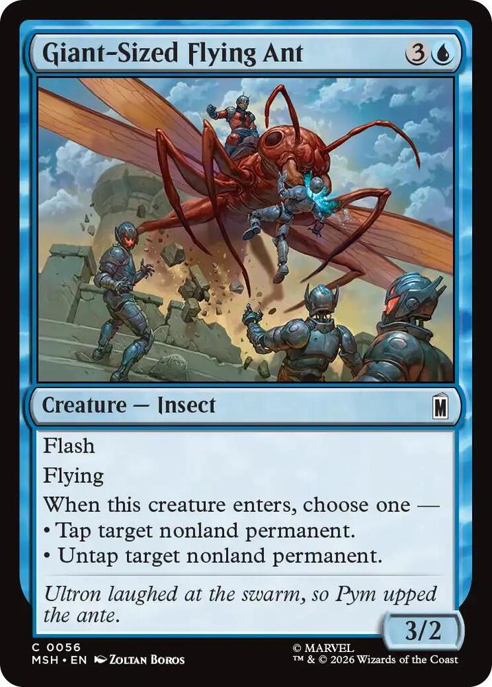 Giant Sized Flying Ant 56 (Marvel Super Heroes)  - Foil | Good Games Adelaide SA