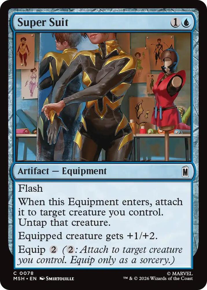 Super Suit 78 (Marvel Super Heroes)  - Foil | Good Games Adelaide SA