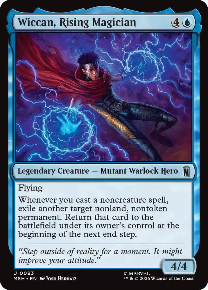 Wiccan Rising Magician 83 (Marvel Super Heroes)  | Good Games Adelaide SA