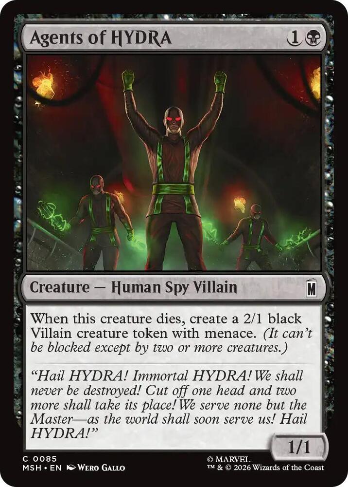 Agents of HYDRA 85 (Marvel Super Heroes)  | Good Games Adelaide SA