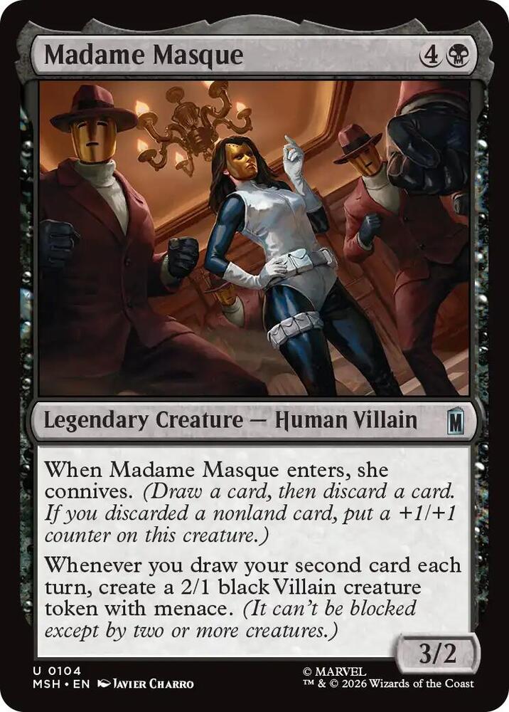 Madame Masque 104 (Marvel Super Heroes)  - Foil | Good Games Adelaide SA