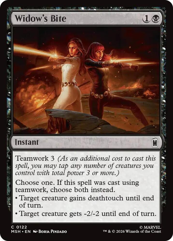 Widows Bite 122 (Marvel Super Heroes)  - Foil | Good Games Adelaide SA