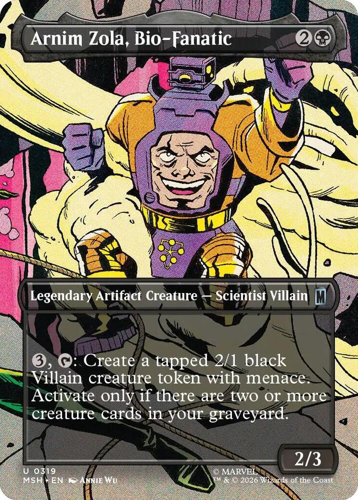 Arnim Zola, Bio-Fanatic 319 (Marvel Super Heroes)  - Borderless | Good Games Adelaide SA