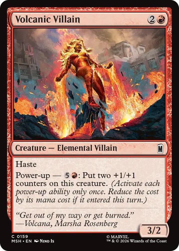 Volcanic Villain 159 (Marvel Super Heroes)  | Good Games Adelaide SA