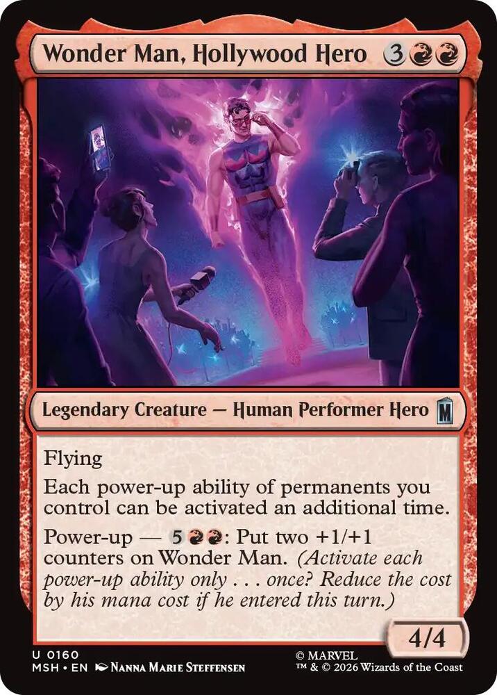 Wonder Man Hollywood Hero 160 (Marvel Super Heroes)  | Good Games Adelaide SA