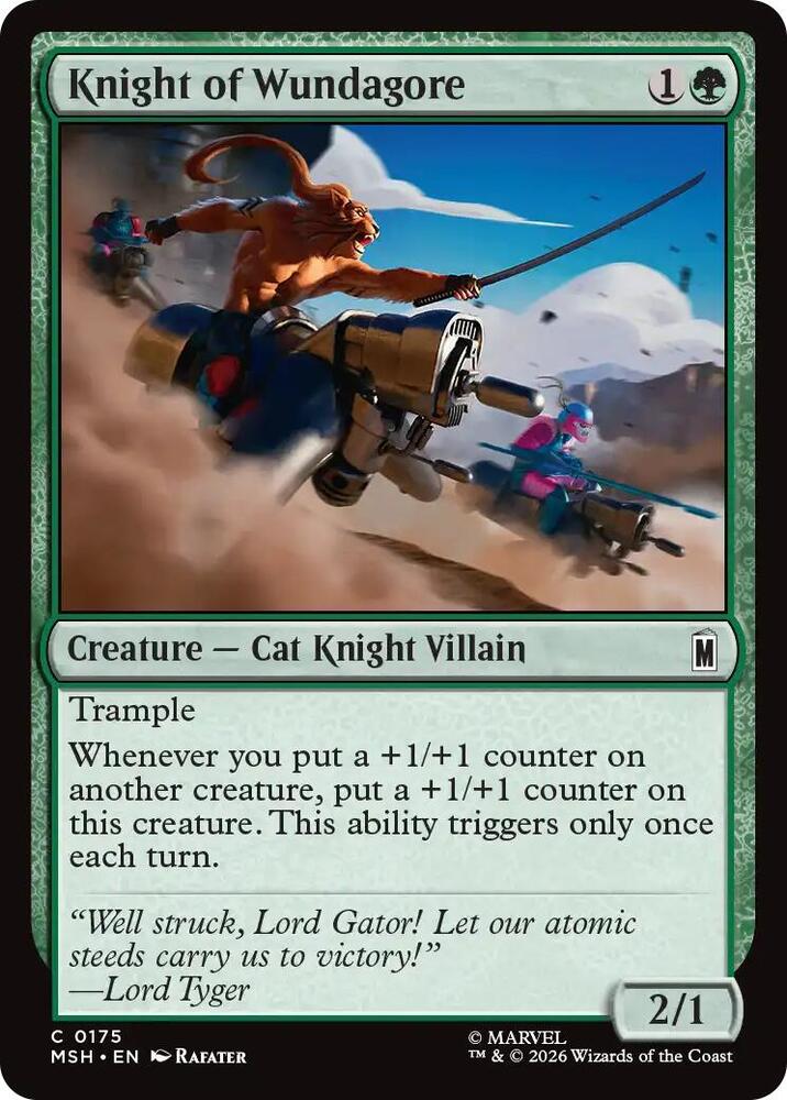 Knight of Wundagore 175 (Marvel Super Heroes)  - Foil | Good Games Adelaide SA