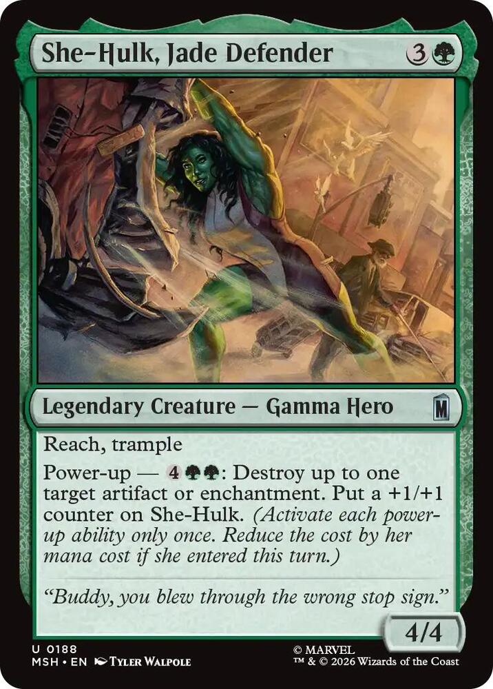 She Hulk Jade Defender 188 (Marvel Super Heroes)  | Good Games Adelaide SA