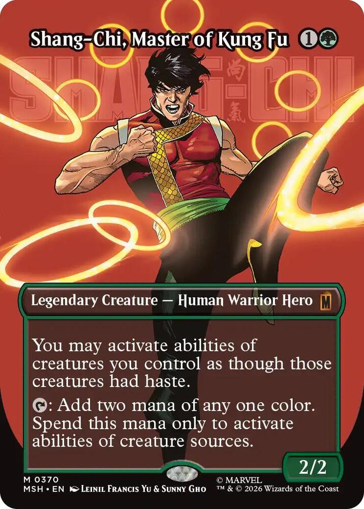 Shang Chi Master of Kung Fu Borderless 0370 370 (Marvel Super Heroes)  | Good Games Adelaide SA