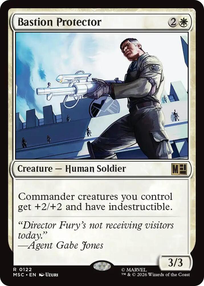 Bastion Protector 122 (Commander: Marvel Super Heroes)  | Good Games Adelaide SA