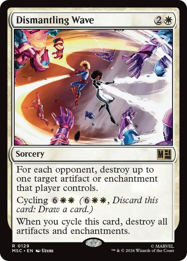 Dismantling Wave 129 (Commander: Marvel Super Heroes)  | Good Games Adelaide SA