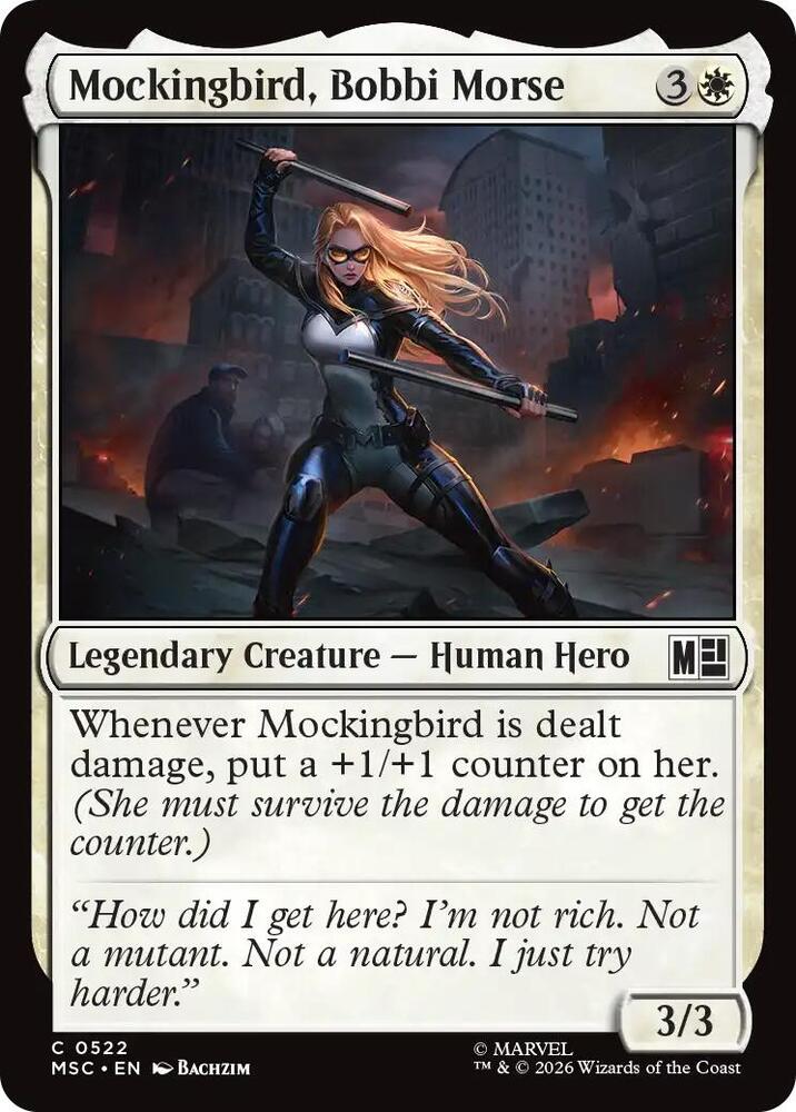 Mockingbird, Bobbi Morse 522 (Commander: Marvel Super Heroes)  | Good Games Adelaide SA