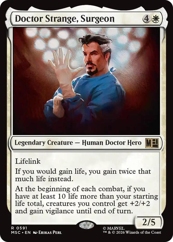 Doctor Strange, Surgeon 591 (Commander: Marvel Super Heroes)  | Good Games Adelaide SA